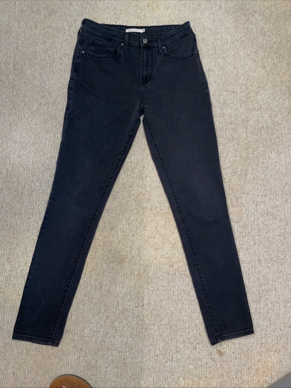 Levi’s 721 Women's High-Rise Skinny Jeans in Black Sz 30